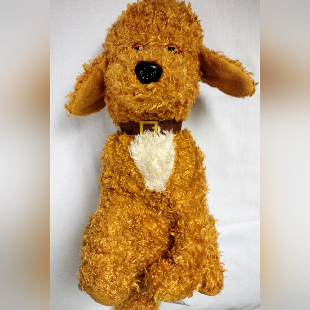 Fancy Nancy Barking Frenchy Plush Dog Disney Junior 11" Stuffed Toy EUC